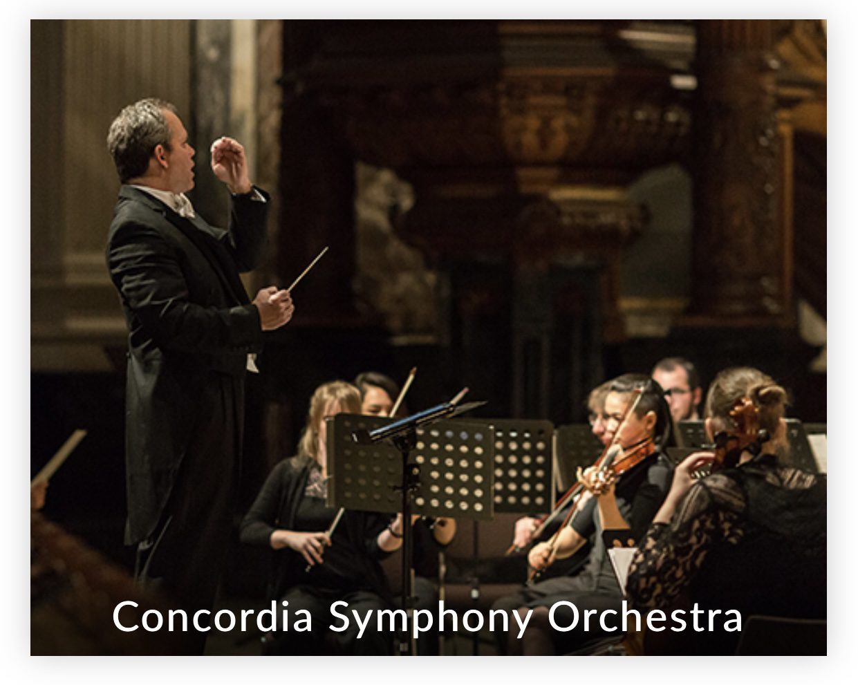 The Concordia University Symphony Orchestra