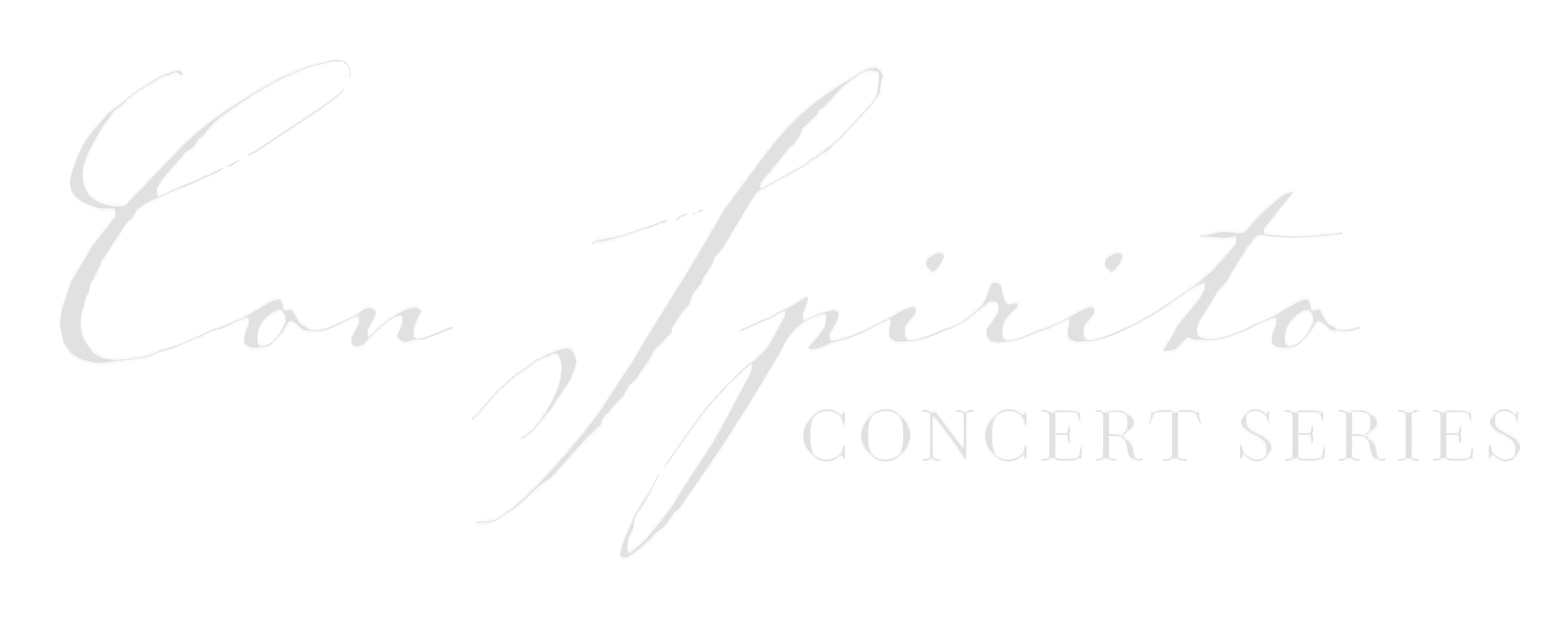 Con Spirito Concert Series
